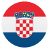 🇭🇷 flag: Croatia display on JoyPixels